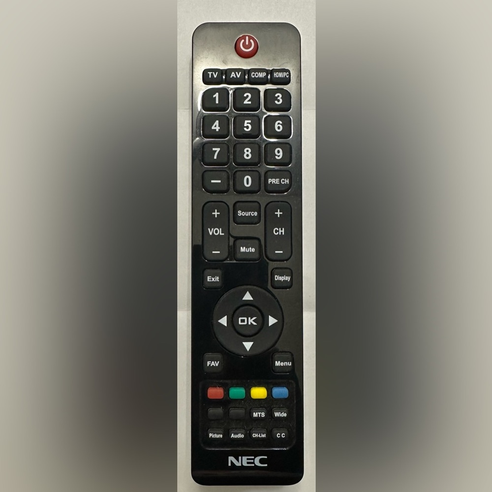 NEC 398GRABDINENEC Remote Controller for NEC Displays